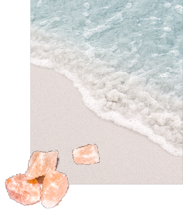 古い角質をオフし、ミネラルを補給する天然海塩