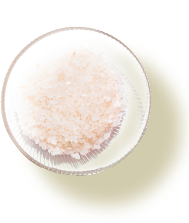 古い角質をオフし、ミネラルを補給する天然海塩