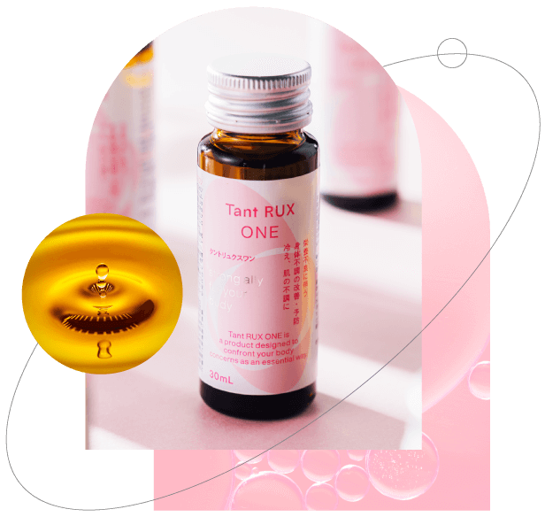 Tant RUX ONEいつでもポジティブに、私らしくいるための生薬配合フェムケアドリンク。
