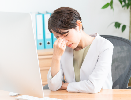 長く集中力が持たない