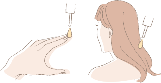 ネイルオイル・ヘアオイルとしてもおすすめ